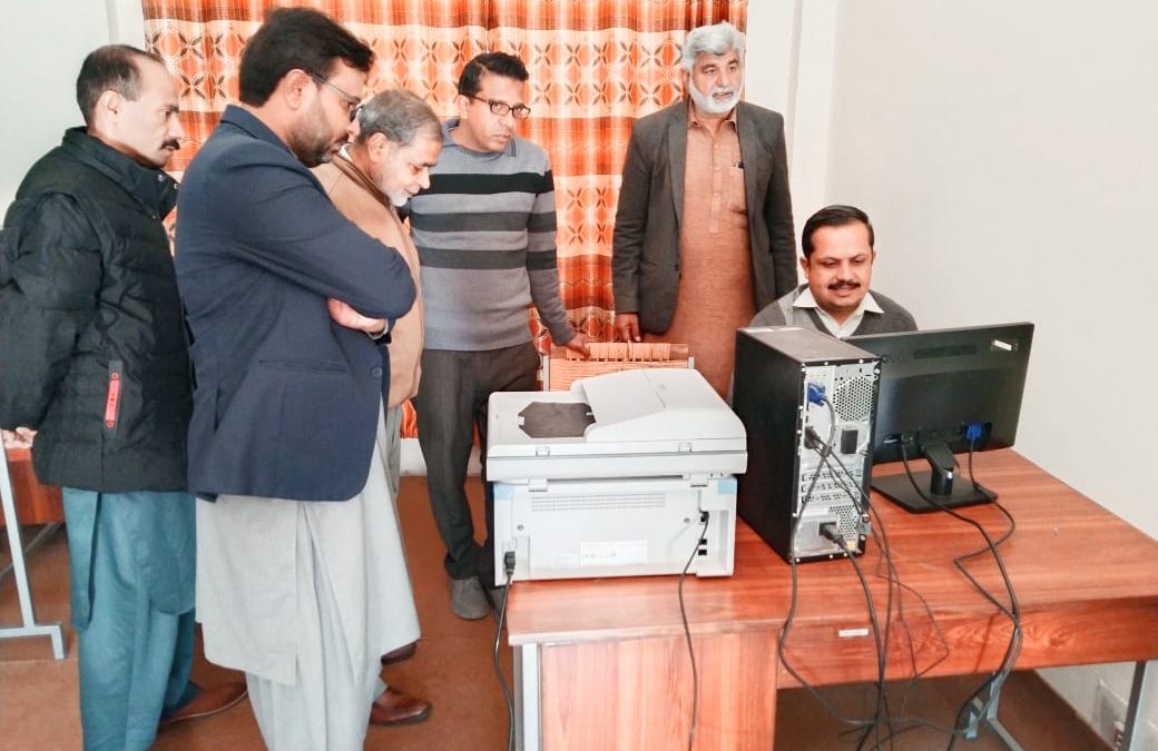 NAVTTC Experts Islamabad Team Visited GTVC Boys Dargai Malakand For Accreditation On 9,10 & 11 February  2022