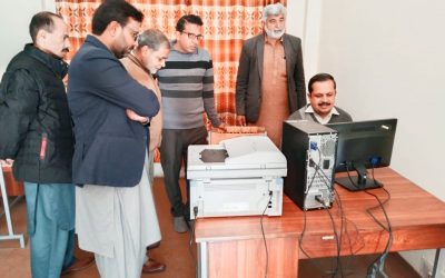 NAVTTC Experts Islamabad Team Visited GTVC Boys Dargai Malakand For Accreditation On 9,10 & 11 February 2022